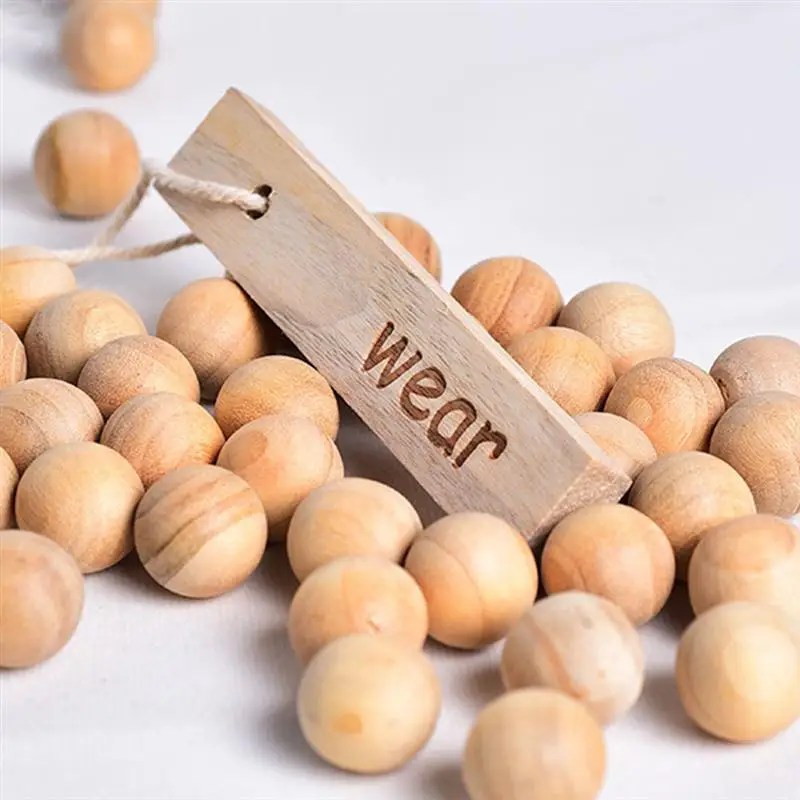 50 шт. натуральные кедровые деревянные шарики репеллент моли для ящиков ящики для хранения шкафы