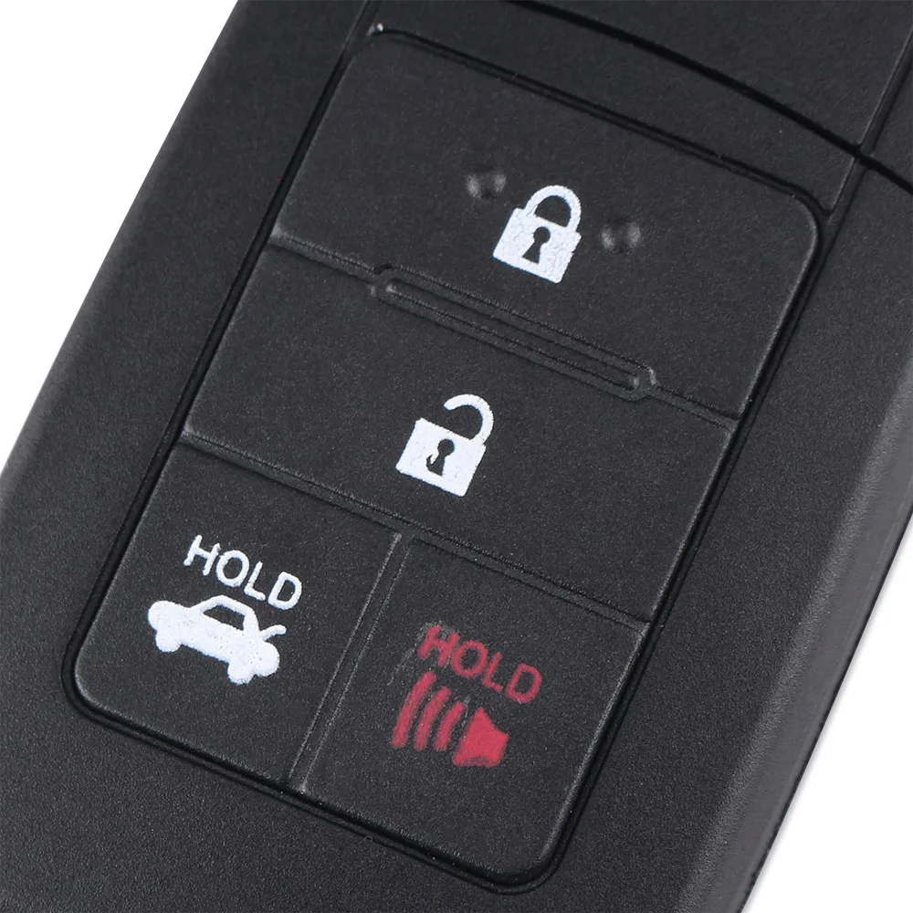KEYYOU 4B модифицированный автомобильный модифицированный дистанционный ключ чехол для TOYOTA Reiz Corolla Camry TOYOTA Previa RAV Кнопка Uncut от порезов/повязка на запястье для защиты от Брелок чехол лезвие toy43