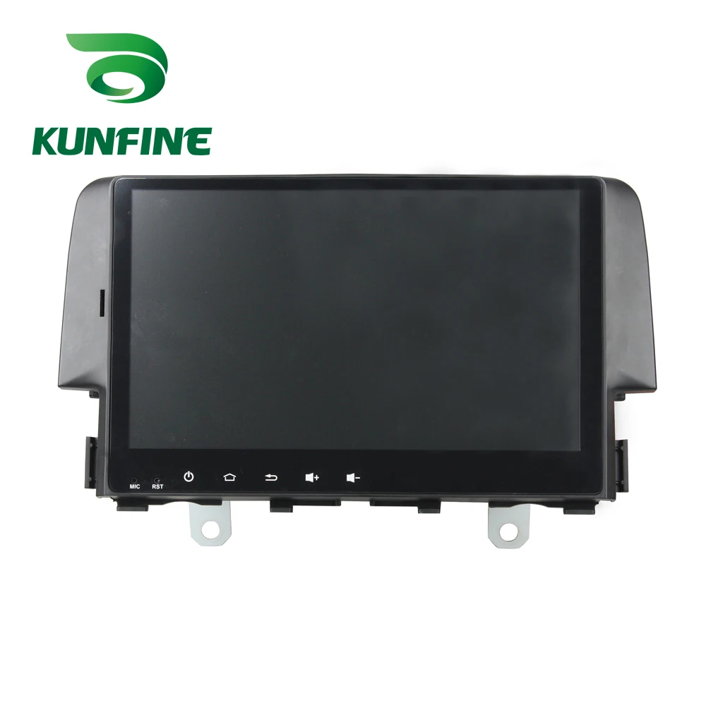 Excellent Android 9.0 Octa Core 4GB RAM 64GB ROM Car DVD GPS Navigation Multimedia Player Car Stereo for Honda Civic 2016 Headunit Radio 1