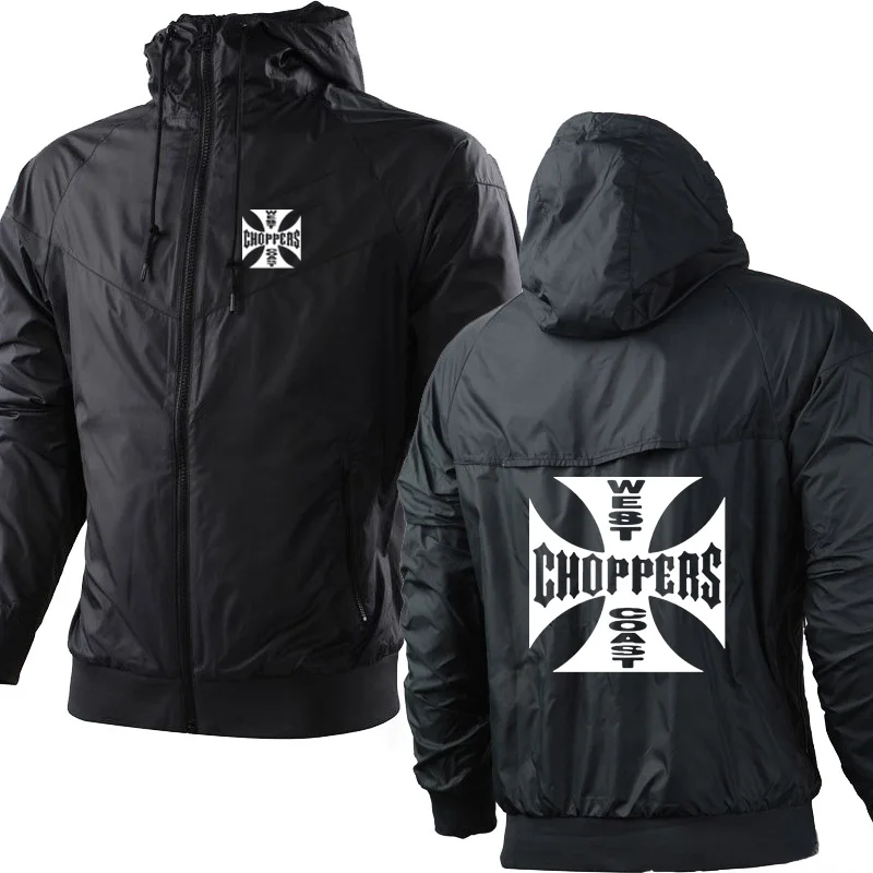Унисекс Новинка весна осень мужские толстовки West Coast Choppers уличная хлопковая