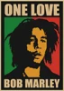 Vintage Classic Rock Reggae Wailing Wailers Bob Marley Poster Retro Kraft Paper Bar Cafe Home Decor Wall Sticker  ► Photo 2/6