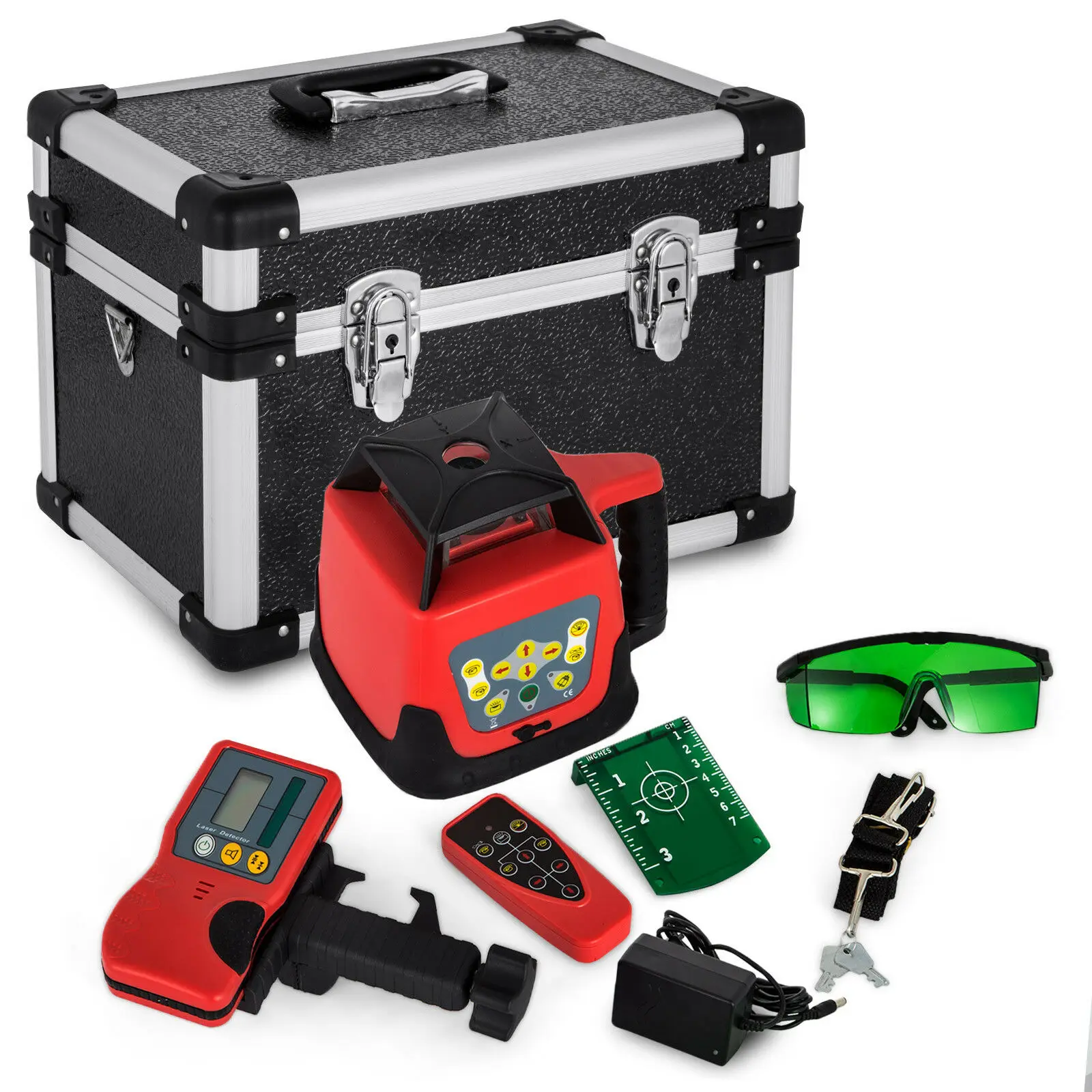 Automatic Self-leveling Rotary Laser Level Green beam 500m range &remote control 