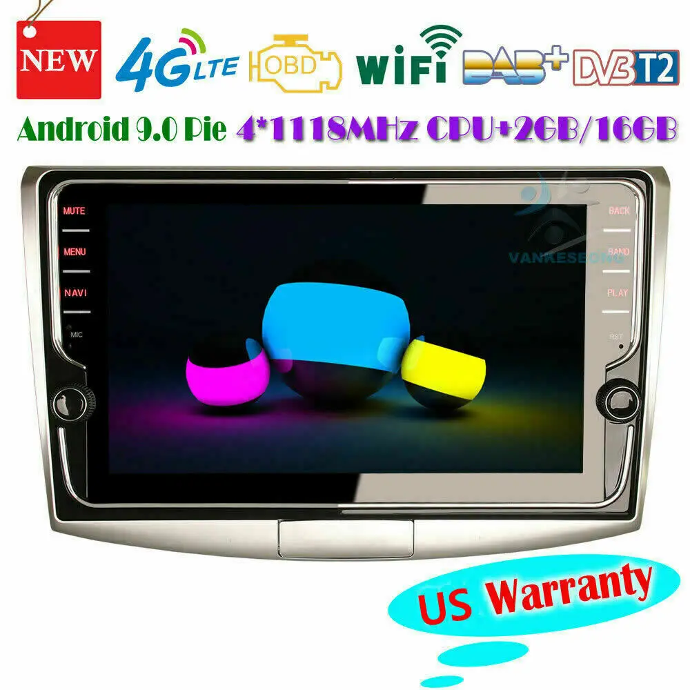 Мультимедийная магнитола для VW Passat B6 B7 CC Android 9 0 с &quotэкраном Bluetooth Wi-Fi GPS DSP Carplay Mirror