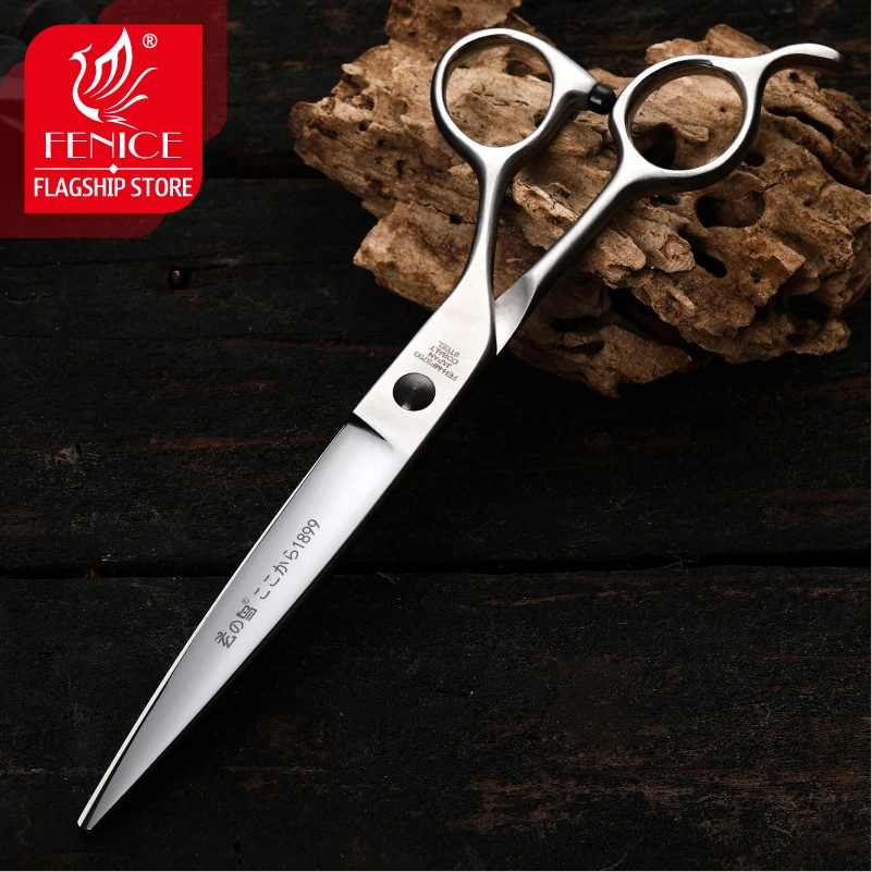 Fenice New Arrival 7 Professional Hair Scissors Willow Shape Hair Shears Slid Hairdressing Scissors Haircut Shears 5
