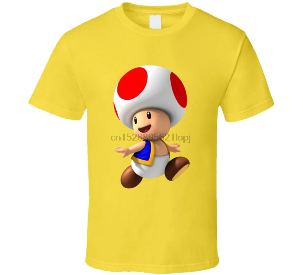

Super Mario Bros Toad Video Game T Shirt Mens Tee Many Colors Gift New From US