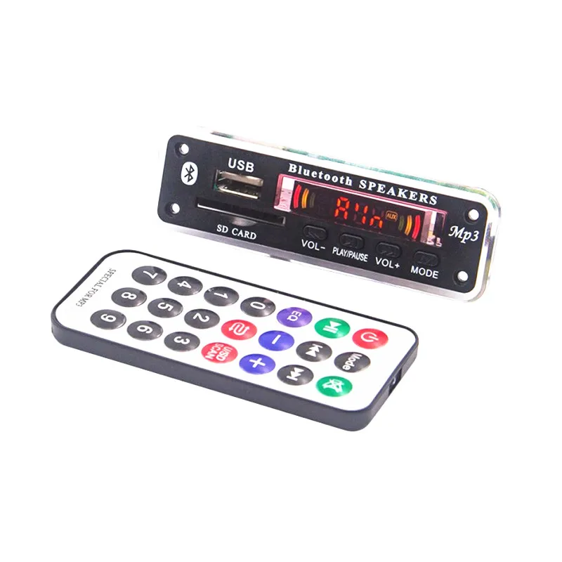 MP3 Беспроводная плата Bluetooth автомобильный аудио 5 в декодер модуль Поддержка USB SD