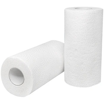 

Kitchen Paper Oil-Absorbing Water-Absorbing Fried Kitchen Special Tissue Paper Roll Paper Disposable Paper Towel