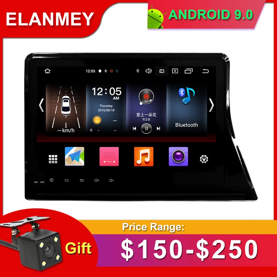 

Gift Camera Car Radio for TOYOTA SIENTA Android 9.0 GPS Navigation Bluetooth Touch screen WIFI Car Audio Stereo CAR Multimedia