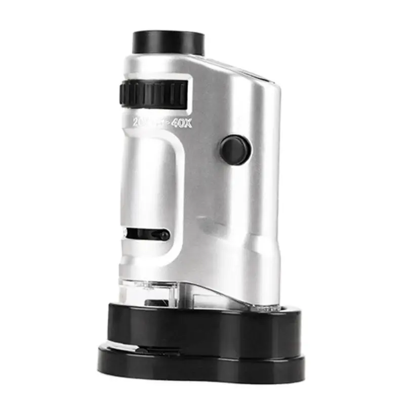

Zoom Monocular Magnifier Loupe Glass Pocket Microscope UV Lamp Printing Jewelry