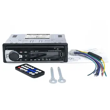 車の Bluetooth Autoradio ステレオラジオ FM Aux 入力レシーバ SD USB JSD-520 12 12v ダッシュ 1 din 車 MP3 マルチメディアプレーヤー