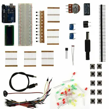 

ATmega328 Model Tool Kit Kit Precision Components Resistor LED Buzzer Infrared Receiver Electronic DIY Kit