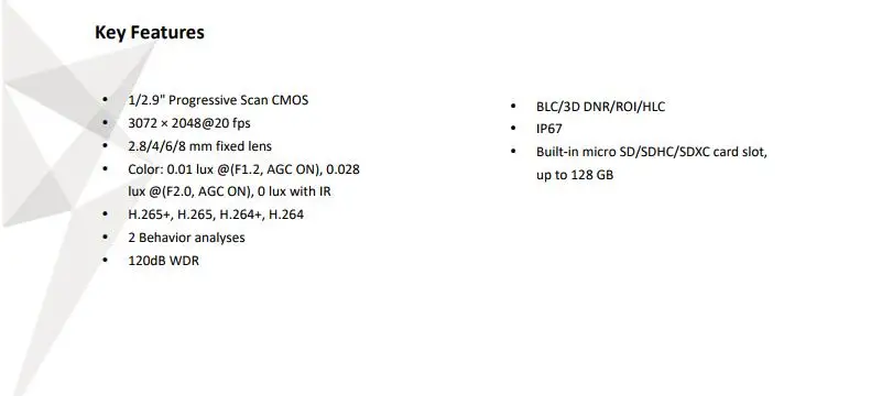 Hikvision DS-2CD2063G0-I 6 МП ИК фиксированная пуля сетевая камера IP CCTV камера