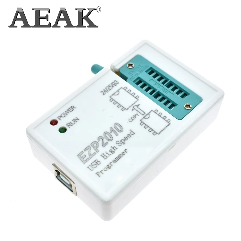 AEAK EZP2010 высокоскоростная USB программа SPI + зажим для проверки ИС socke Поддержка 24 25 93