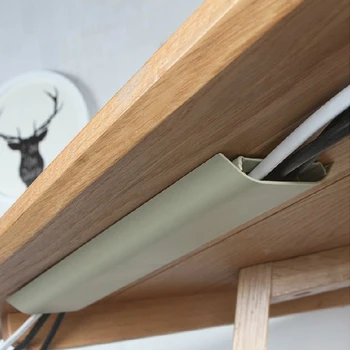 

1 pcs Cable storage boxes Self-Adhesive Wall Cable Duct Cover Cable data line Fixing Organizer finishing cable storage boxes NEW
