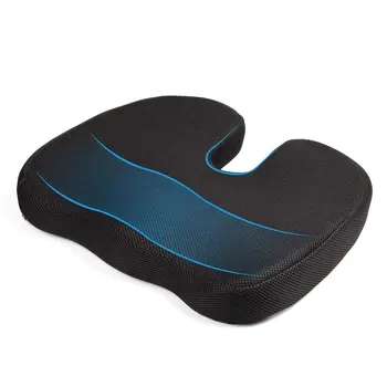 

Travel Breathable Seat Cushion Coccyx Orthopedic Memory Foam U Seat Massage Chair Cushion Pad Car U-Shape Seat Cushion