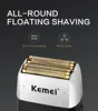 Kemei KM-2026 Powerful Barber Pro Electric Shaver for Men Hair Beard Electric Razor Balds Head Shaving Machine Finishing Fades 3
