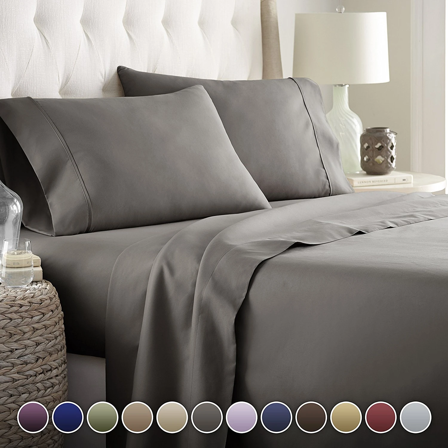 4 Peice Fitted Bed Sheet Set Deep Pocket Pillows and Flat Hotel Quality Bargain 4 Peice Fitted Bed Sheet Set Deep Pocket Pillows and Flat Hotel Quality Bargain