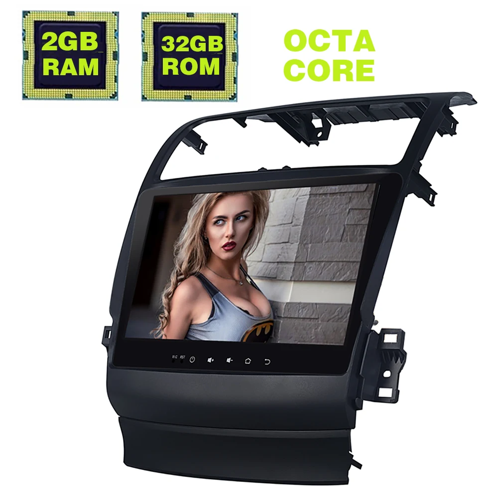  10.1inch Android 8.1 RAM2G ROM32G radio for Acura TSX for honda inspire UC1 2003-2007 Quad core 102