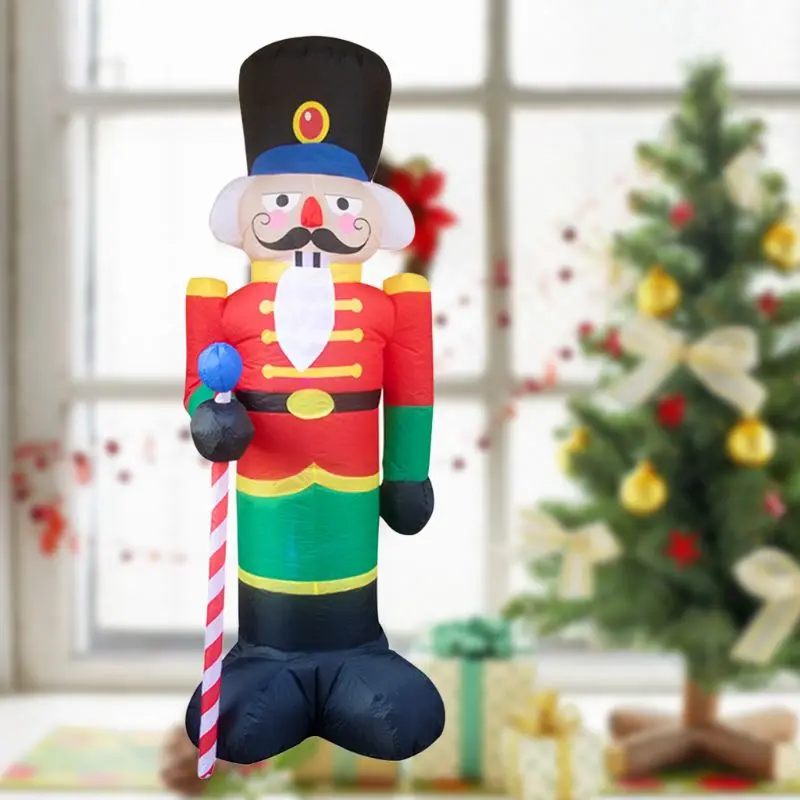 

2.4M Led Inflatable Santa Claus Props Christmas Home Garden Party Decorate Toys