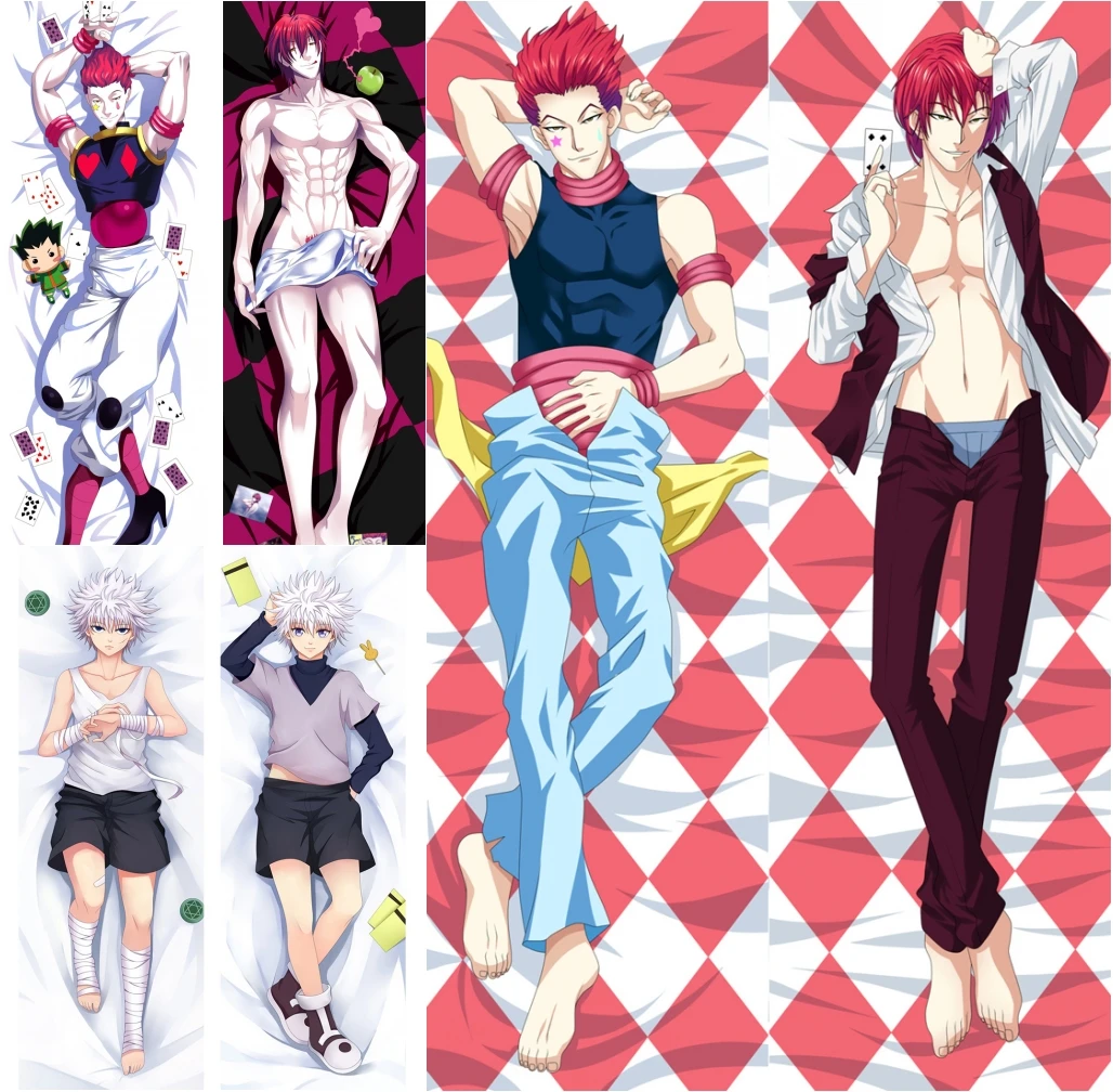 Anime Hunter×hunter Killua Zoldyck Hisoka Cosplay Dakimakura Pillow