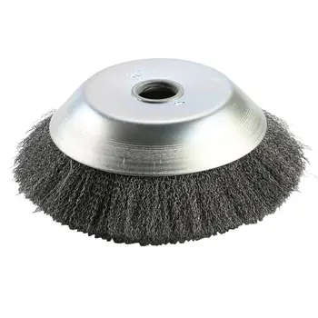 

Weed Brush Rotary Joint Twist Knot Steel Wire Wheel Brush Disc 200x25Mm Landscaping & Cutting Irrigation