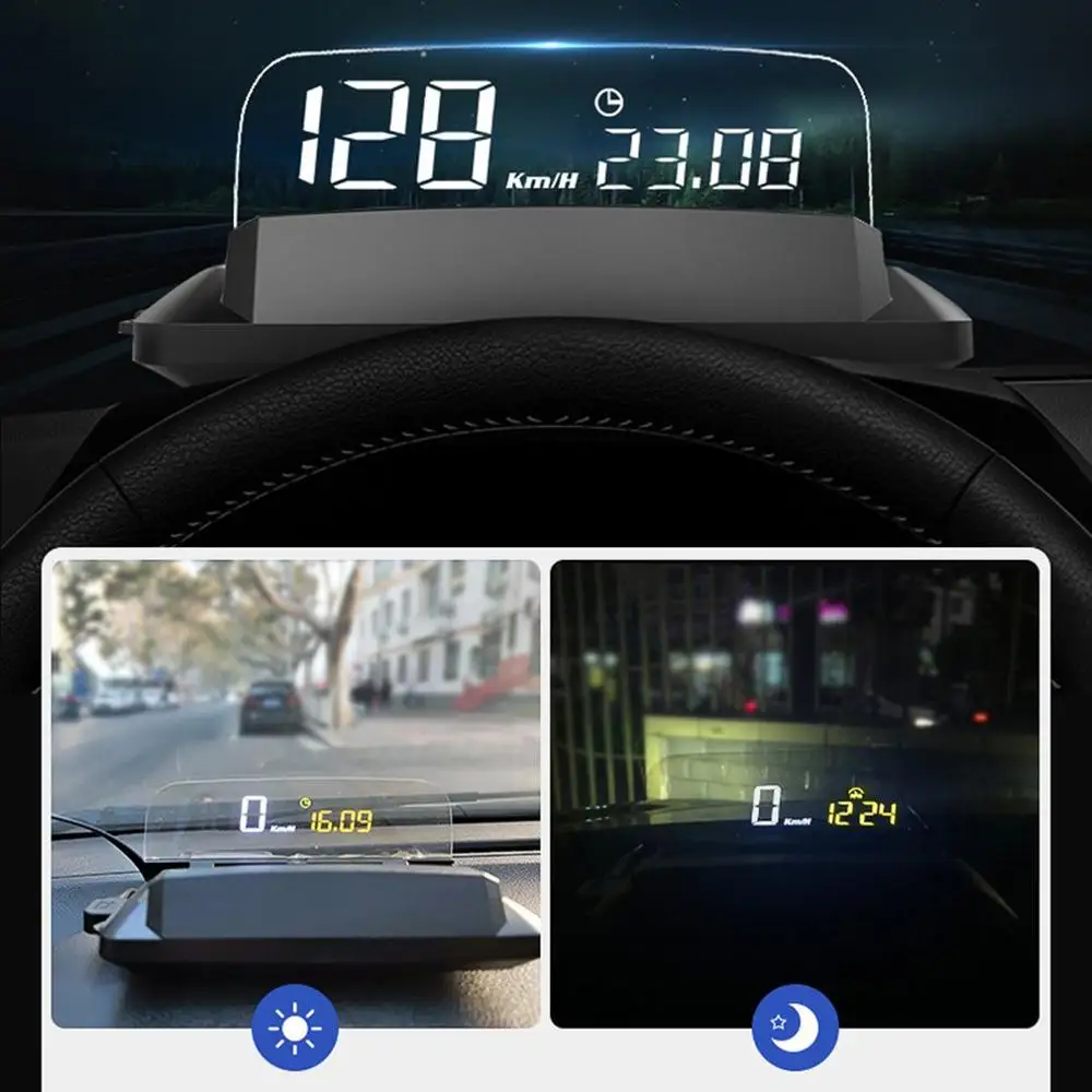 1 Set Optical General Hud Driving Computer Obd Setting Projector Head Up Display H400S Car Monitor | Автомобили и мотоциклы