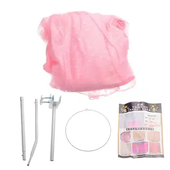 

Mosquito Netting Crib Canopy With Iron Stand Baby Netting Canopy Infant Mosquito Net Insect Mosquito Net for Crib Bed Canopy