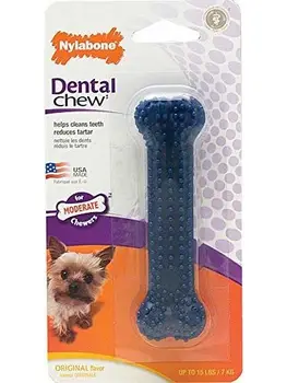 

Nylabone Dental Chew Hueso para Perros, XS, 3.75-in