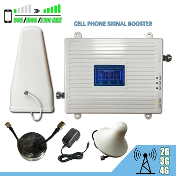 

GSM Cell Phone Signal Booster 2G 3G 4G Smart Phone Signal Amplifier GSM DCS WCDMA 900 1800 2100 Tri Band LTE Cellular Repeater