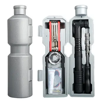 

Bike Bicycle Repair Tool Kit Portable 7-in-1 Bike Maintenance Kit with Pump and Bottle Cage for Mountain Bike