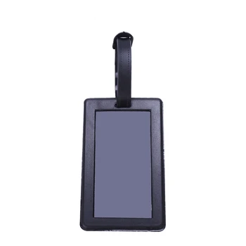 

NEW-Portable Secure Travel Suitcase ID Luggage Handbag Large Tag Label (Yellow+Blue)