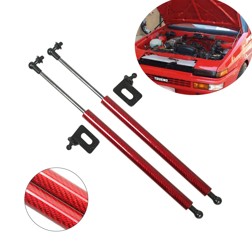Для Toyota AE86 1983 1987 модифицированный передний капот из углеродного волокна газовый
