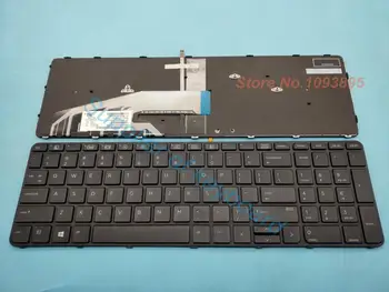 

NEW English keyboard For HP 827028-001 837549-001 AEX63U00210 English keyboard With Backlit No Trackpoint