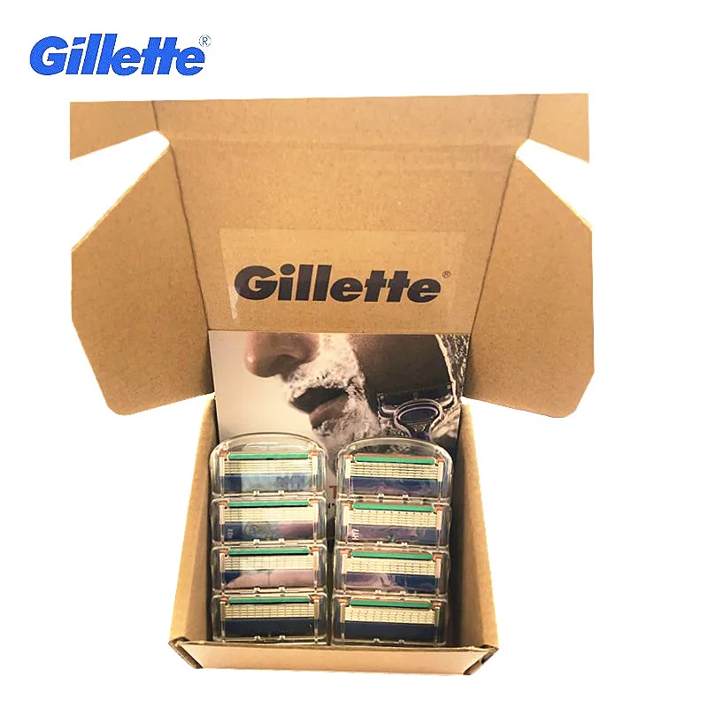 

Gillette Fusion Blade for Shaving 8 Replaceable Cassettes Shaving Fusion Shaving Cartridge Fusion Removable Razor Blades for Men