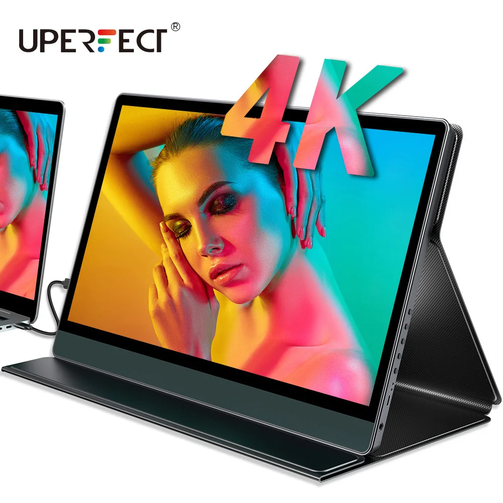 Портативный монитор UPERFECT 4K 13 3 дюймов 3840X216 0 IPS ЖК-Дисплей HDMI DP USB Type-C для ПК