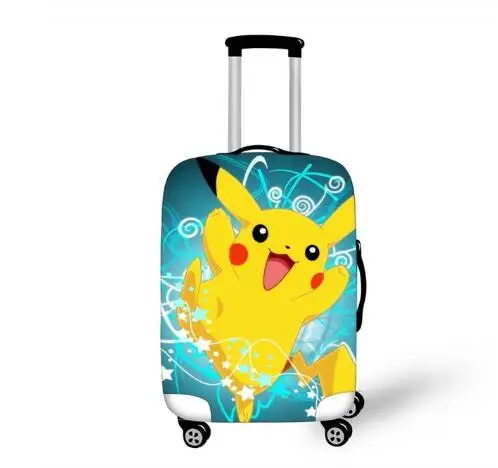 18-32 дюймов Pokemon Haunter Eevee Эластичный Защитный чехол для багажа, чехол для чемодана, пылезащитный чехол, Мультяшные аксессуары для путешествий - Цвет: picture color