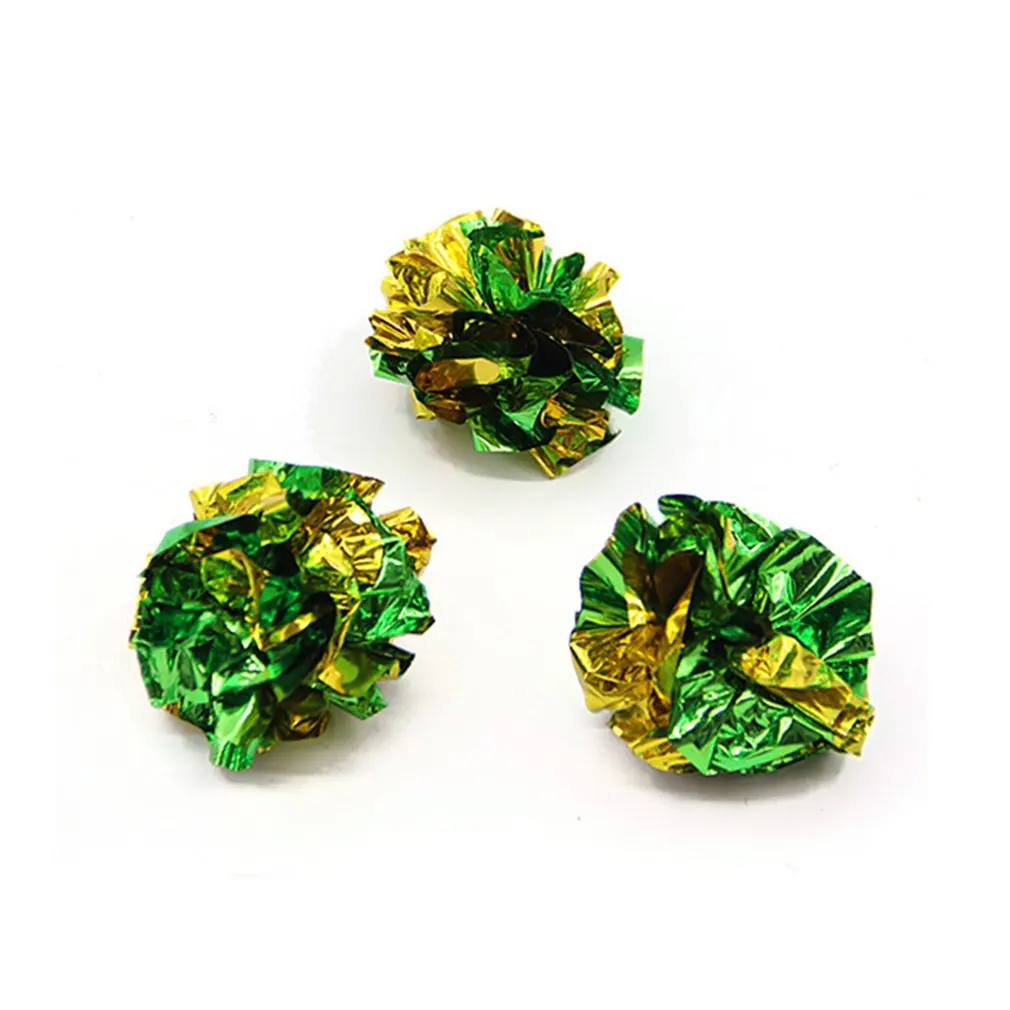 Кошка Crinkle игрушка для кошки в виде шара интерактивная игрушка шары кошка Дразнилка для кошки Ловец домашних животных игрушка Поставка игрушек для домашних животных прочная звуковая бумага