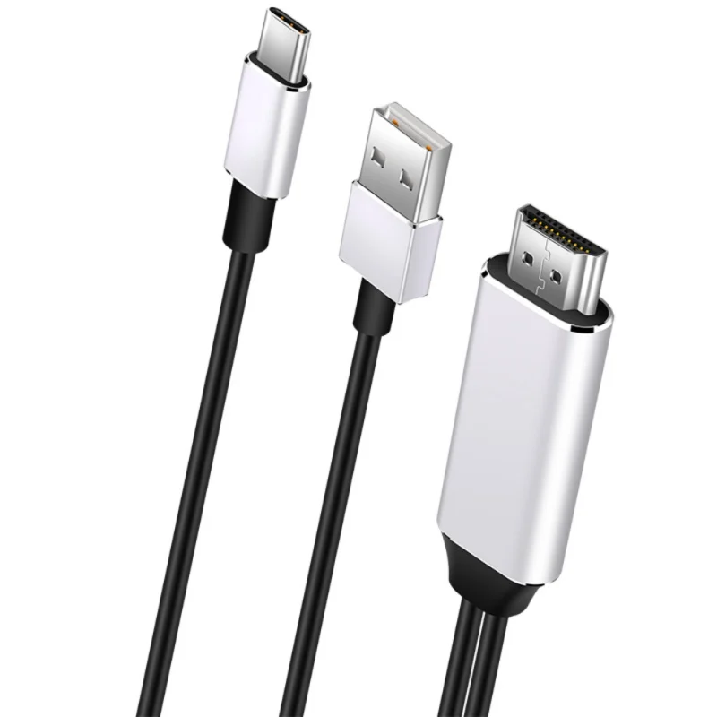 USB C к HDMI кабель конвертер 4K usb type C USB HDMI кабель HDMI Tipo C кабель для samsung huawei mate 10 Lumia 950XL Iphone