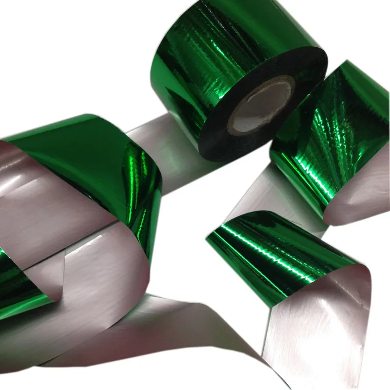 1 рулон благородных Фольга для ногтей переводные наклейки Звездная переводная бумага Фиолетовый Зеленый чистый цвет DIY украшения для ногтей 120 м* 4 см