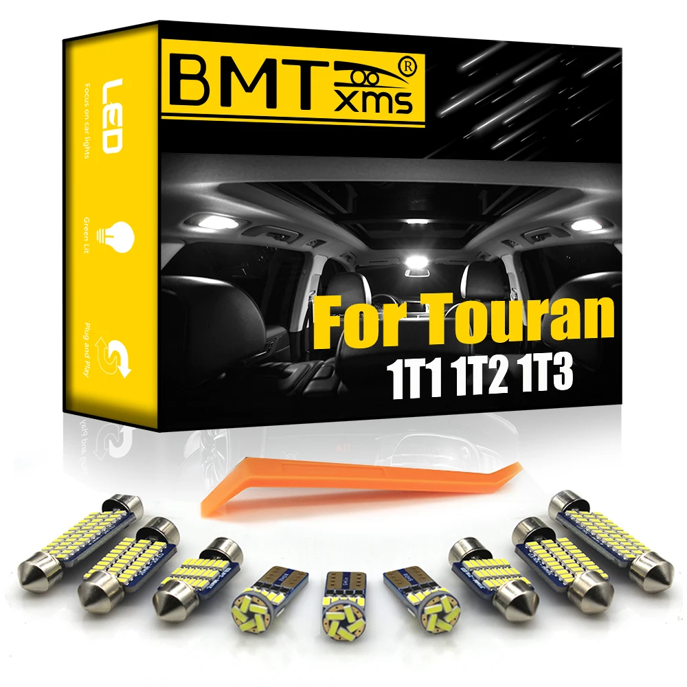 BMTxms для Фольксваген Touran 1T1 1T2 1T3 2003-2015 светодиодный светильник салона автомобиля