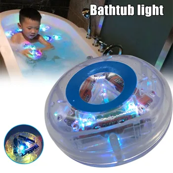 

Light-up Colorful Bathing Toy Floating Durable Safe Bathtub Light Toy for Baby Kids J8 #3