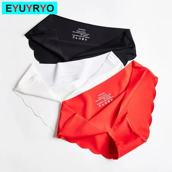 

New Ice Silk Seamless Panties Women Sexy Underwear ladies Briefs Female Lingerie vs pink Underpants Hot Sale lot Dropshipping