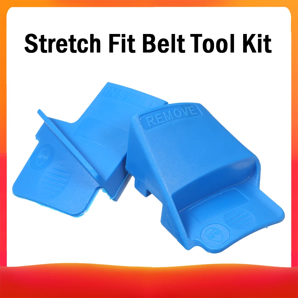 

2Pcs Stretch Fit Belt Tool Kit Stretch Aux Belt Removal/Installer Tool Set Car accessories auto product