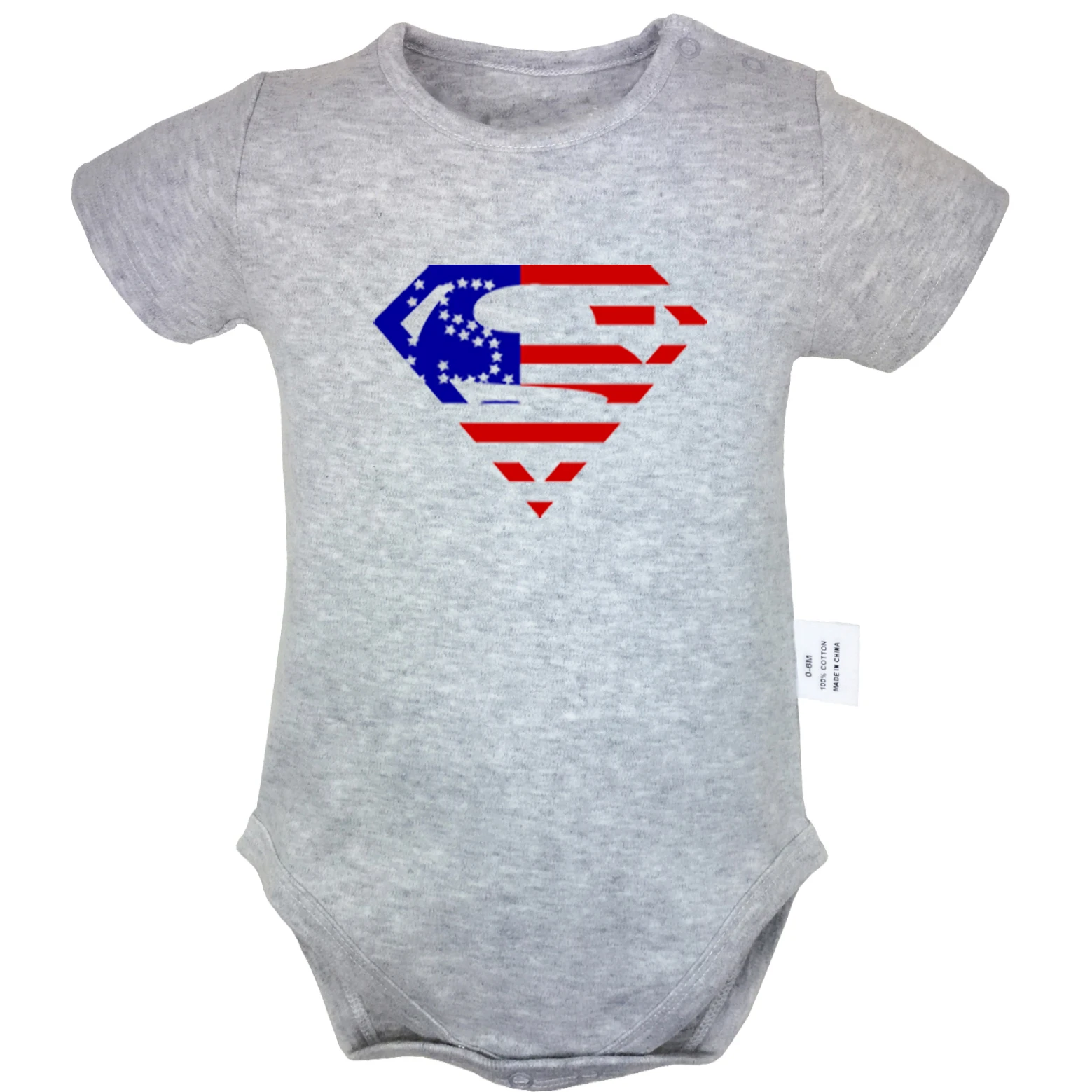 

Popular Superman Symbol Funny Saturday Sunday Design Newborn Baby Outfits Jumpsuit Printing Infant Bodysuit Cotton Clothes Gift