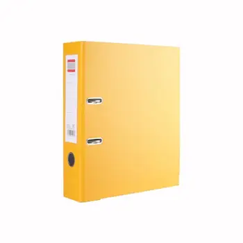 

A4 PVC Loose-leaf Document File Box Booklet Lightweight Box Business File with Clip K5S4