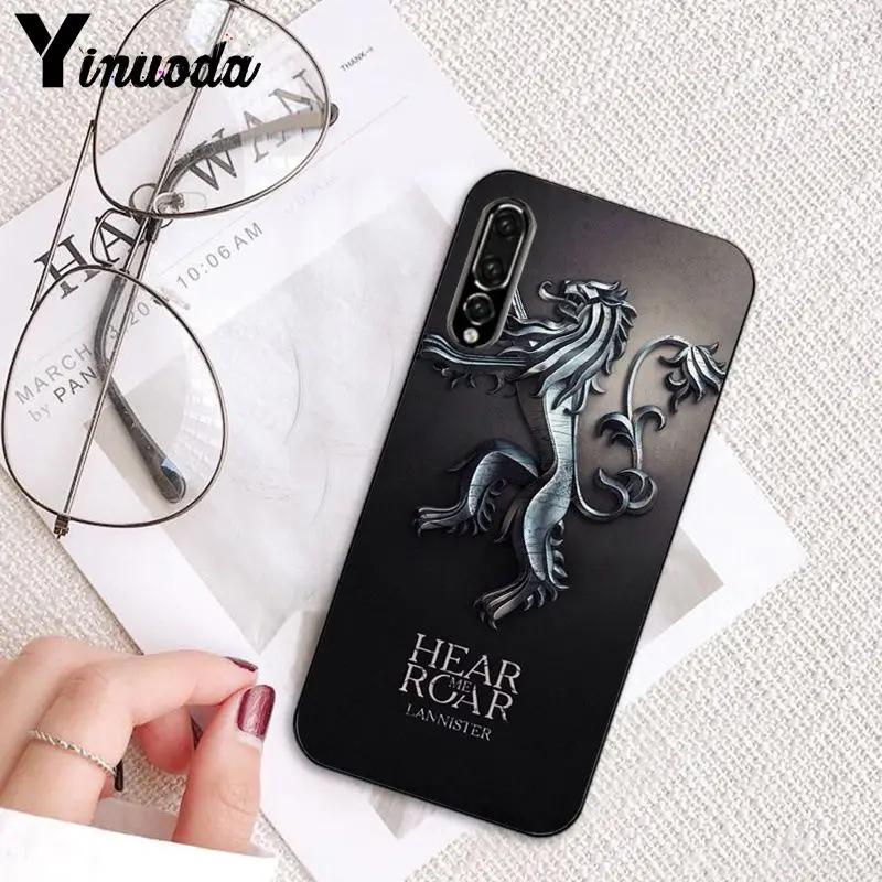Yinuoda Valar Morghulis логотип Игра престолов чехол для телефона для huawei P20 P30 P20Pro P20Lite P30Lite P Smart P10Lite - Цвет: A2