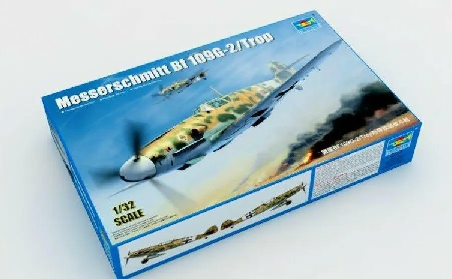 

Трубач 1/32 02295 Messershumitt Bf109G-2/троп