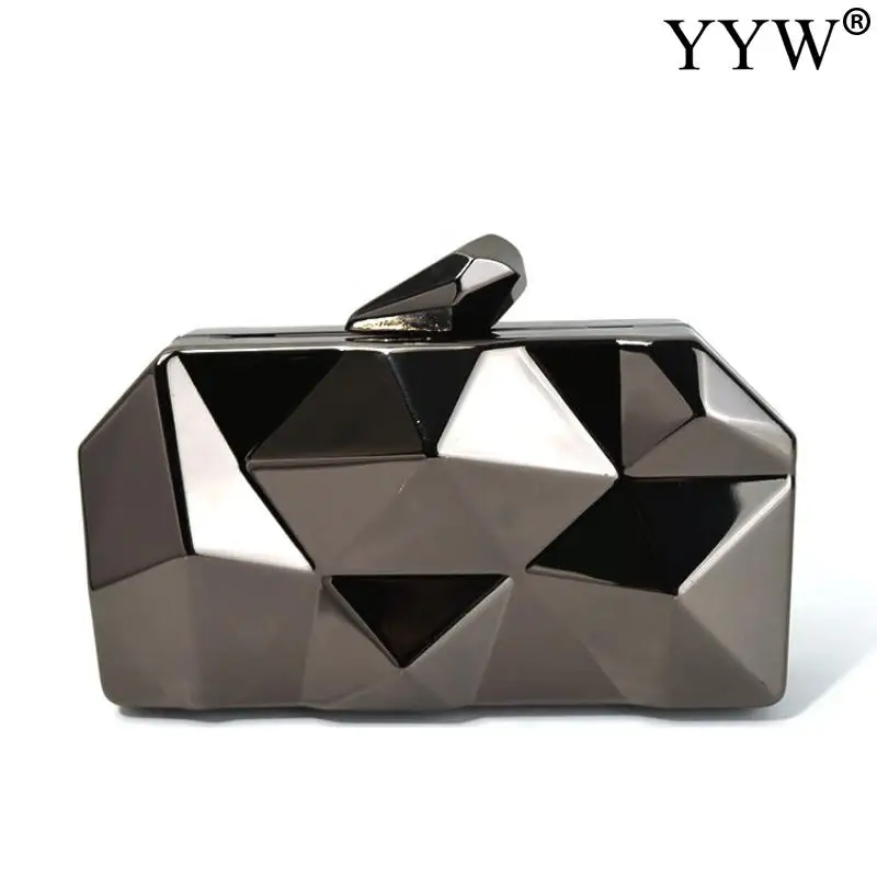 Women Fashion Clutch Bag Mixed Color Leather Metal For Ladies Evening Bags Party Wedding Shopping Bridal Designer Handbags
