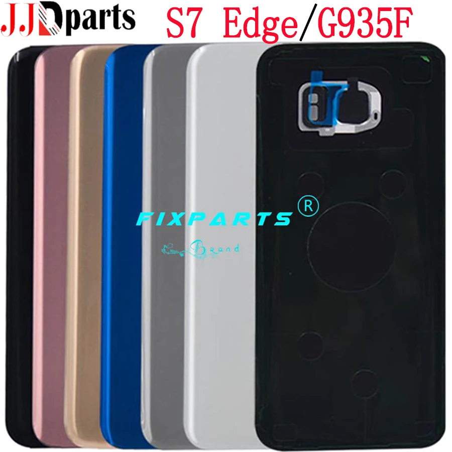 5," для samsung Galaxy S7 edge G935F задняя крышка батарейного отсека задняя стеклянная крышка Корпус чехол Замена для samsung se edge заднее стекло