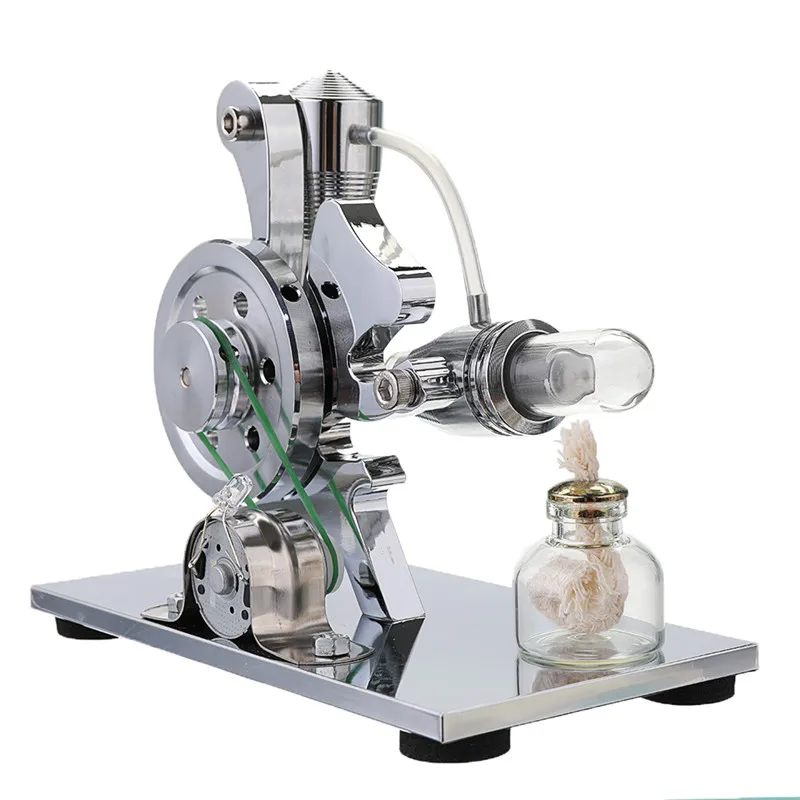 

Mini Model Kits Toys Air Stirling Engine Generator Motor Model Heat Steam Educational Toy DIY Science Experiment Kit for Student